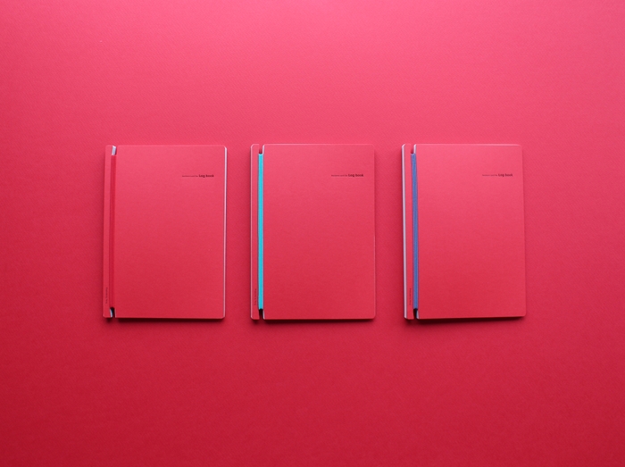 【リプラグ】名刺ファイルLog book(ログブック)レッドのバリエーション