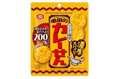 『26g 亀田のカレーせん オリジナルスパイス200%』