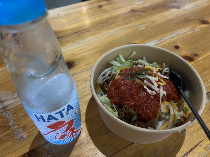 キーマカレーとラムネ