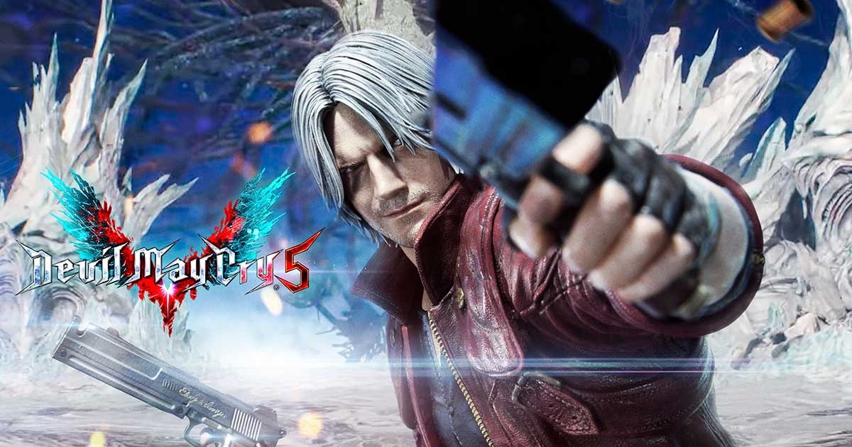 『デビル メイ クライ 5』より伝説のデビルハンター「ダンテ」が迫力の1/4スケール(全高 約74cm)で登場!!