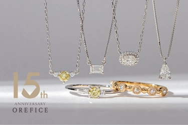 ジュエリーブランド「オレフィーチェ」、 15周年記念ジュエリー発売やダイヤモンドネックレスが当たる キャンペーンを実施