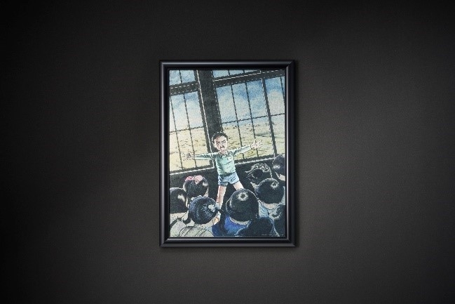 メタルグラフィアート【楳図かずお_漂流教室】