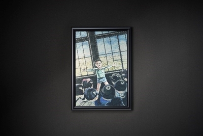 メタルグラフィアート【楳図かずお_漂流教室】