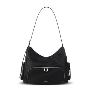 Artificial Nylon Cooler Bag - black