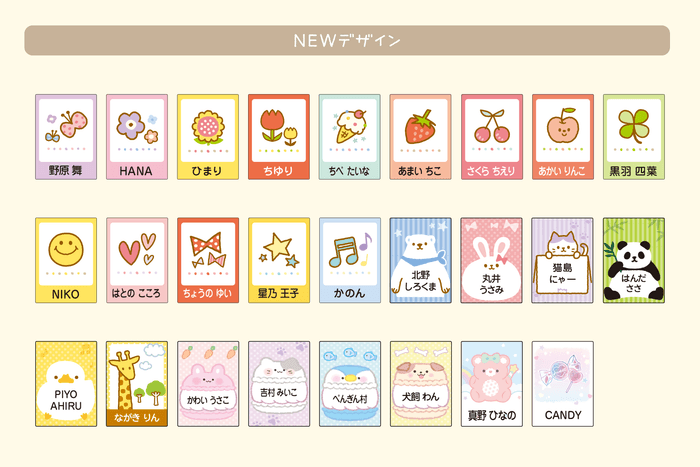 デザイン見本(Dタイプ)