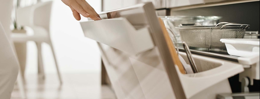 最近のキッチンは収納が大きい!!