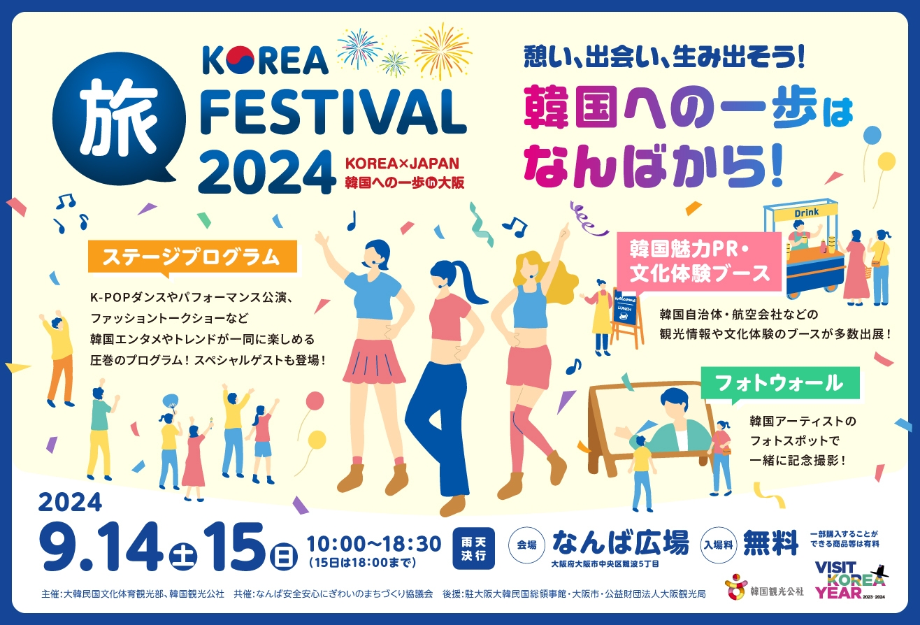 KOREA旅FESTIVAL2024バナー