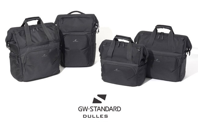 コスパに優れた本格派カメラバッグブランド「GW-STANDARD」より、がま口タイプでガバっと開くダレスシリーズ4モデル新発売！