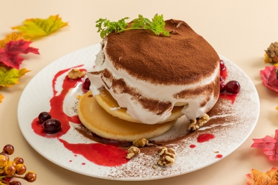 なか・よしパンケーキ～ピサの斜塔！？～