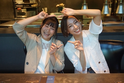 左から、鈴木貴子さん、斎雅ゆり子さん