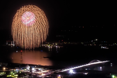 Cygames presents伊万里湾大花火2021