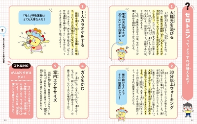 ページの一例：セロトニンって、どうすれば増えるの？