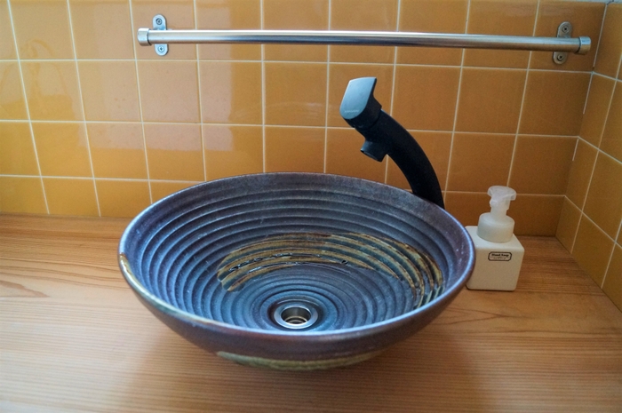 洗面台もおしゃれに改装