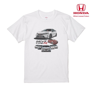 2501HD41-14 HONDA シビック TYPE R Tシャツ