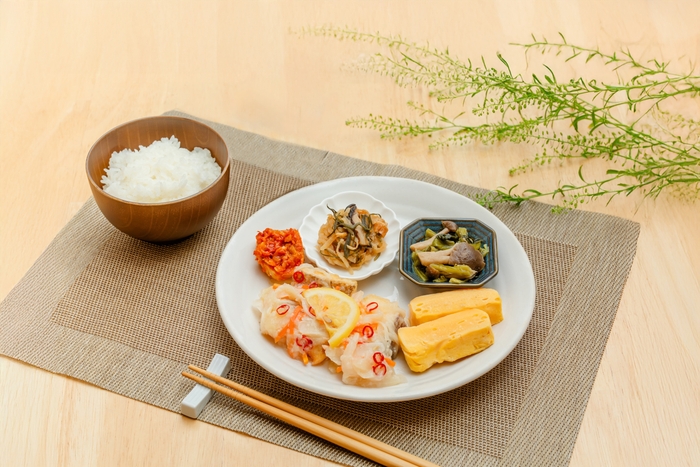 「アルカリ食」に注目した「淡路島ドクター弁当」盛付イメージ