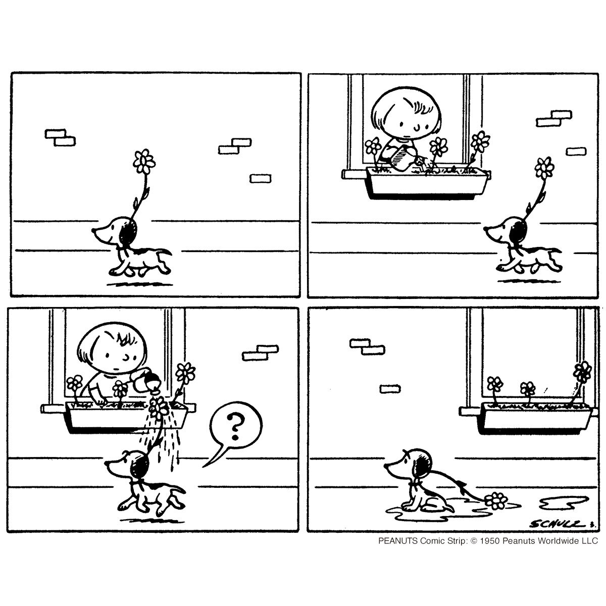 スヌーピーコインペンダントカートゥーン