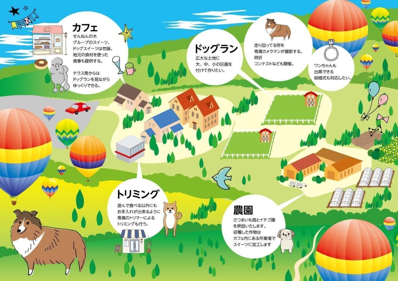 マメノキドッグパーク MAP