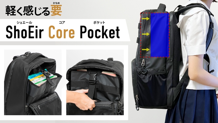 収納の要 ShoEirコアポケット