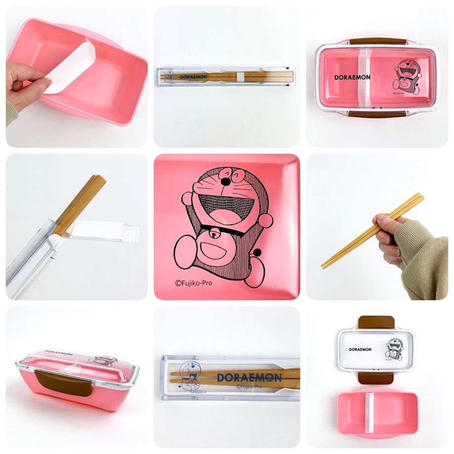 フタに技あり！おかずも見た目もモリモリにできるドラえもんのランチボックスで映えるお弁当を自慢したい☆