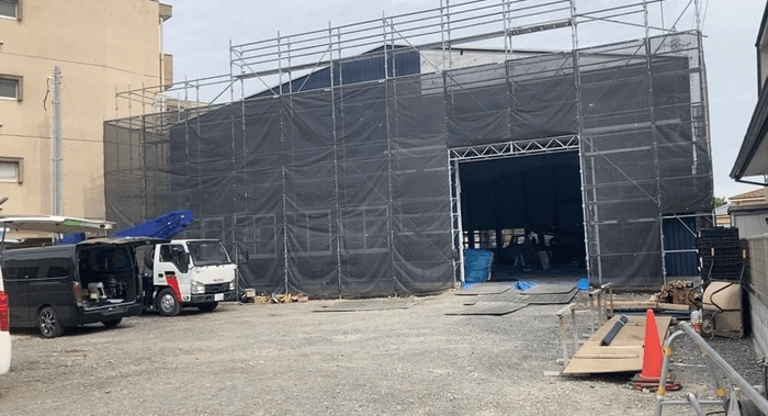 ドローン専用練習場(外観)