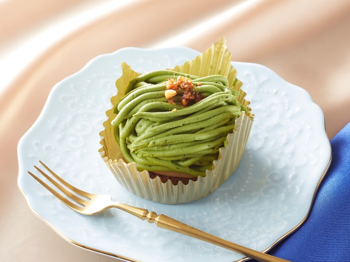 シェ・シバタ 柴田武シェフ監修ナッツ香る抹茶とショコラのモンブラン イメージ画像