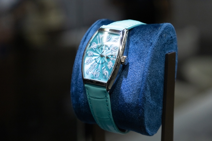 Art Focus Bangkok「Everlasting」金田涼子×フランクミュラー コラボレーションウォッチの展示