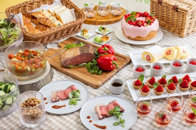 GWビュッフェ　イメージ（ローストビーフはディナーのみの提供）