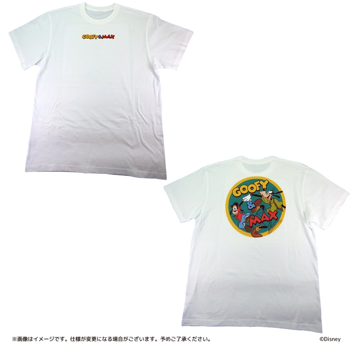 Tシャツ グーフィー&マックス ホワイト