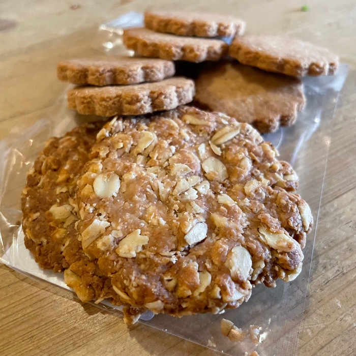 オートミールや米粉のクッキー