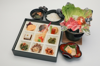 峰道レストラン 「近江牛のすき焼き御膳」