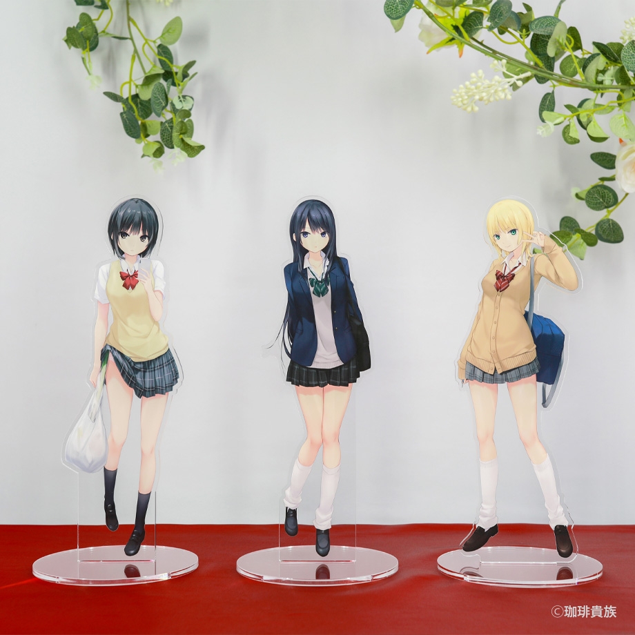 珈琲貴族_BIGアクリルスタンド 3種