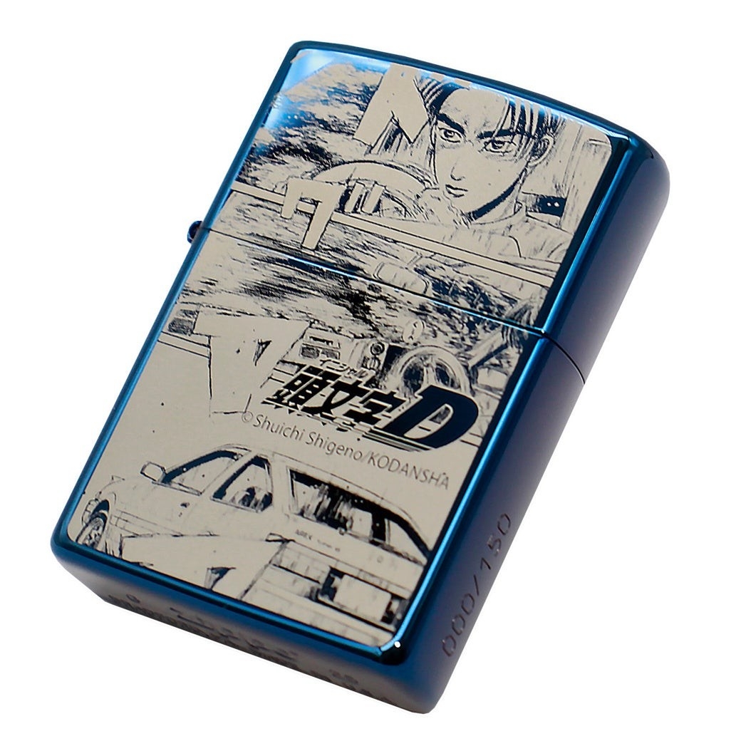 30周年記念モデル『頭文字D』の世界観を楽しむ「特別仕様ZIPPO」ブルー