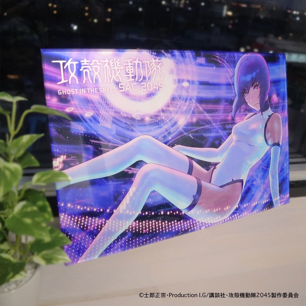 攻殻機動隊 SAC_2045 キャンバスアート① セブンネットショッピング先行販売にて2021年7月23日(金)より 「攻殻