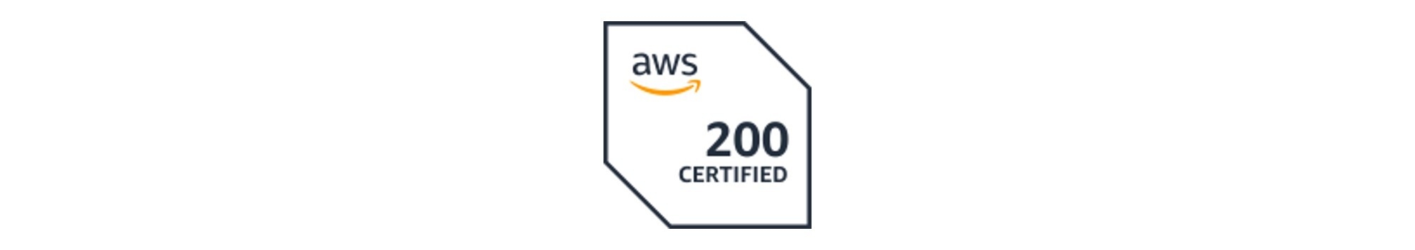 aws 200 CERTIFIEDロゴ