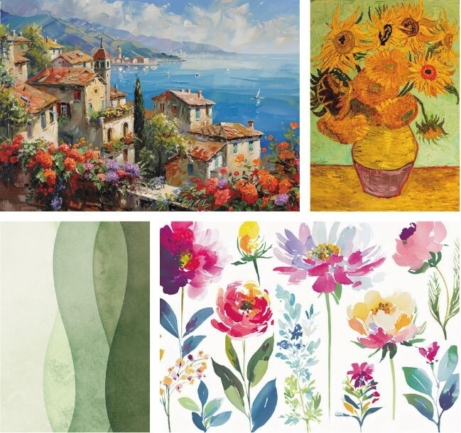 付属のアートポスター