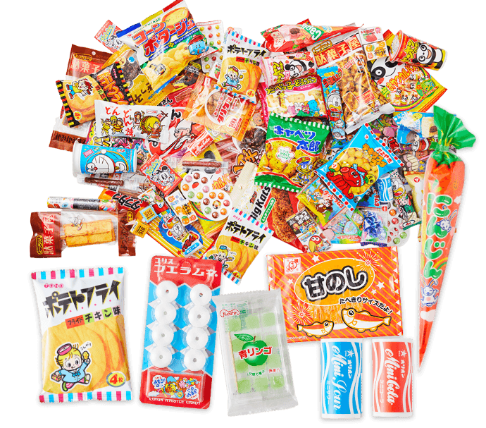昭和の子供の定番駄菓子