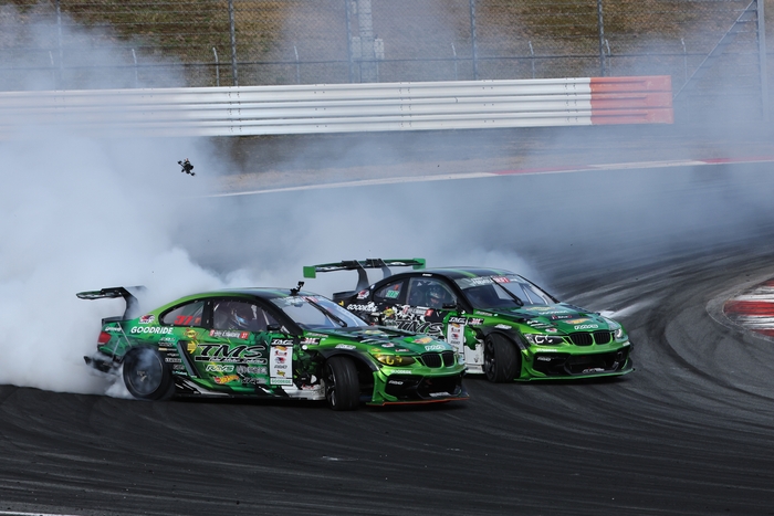TMS Racing実車ドリフトの様子