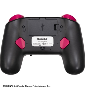 背面に2つの拡張ボタンとトリガー深度切り替えスイッチを搭載