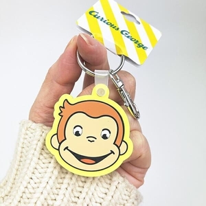 おさるのジョージラバーキーホルダー