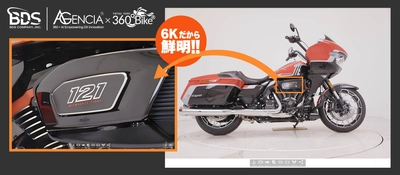 業界初、日本最大級のバイクオークション「BDS」が 6K高精細×360度ビューを本格導入