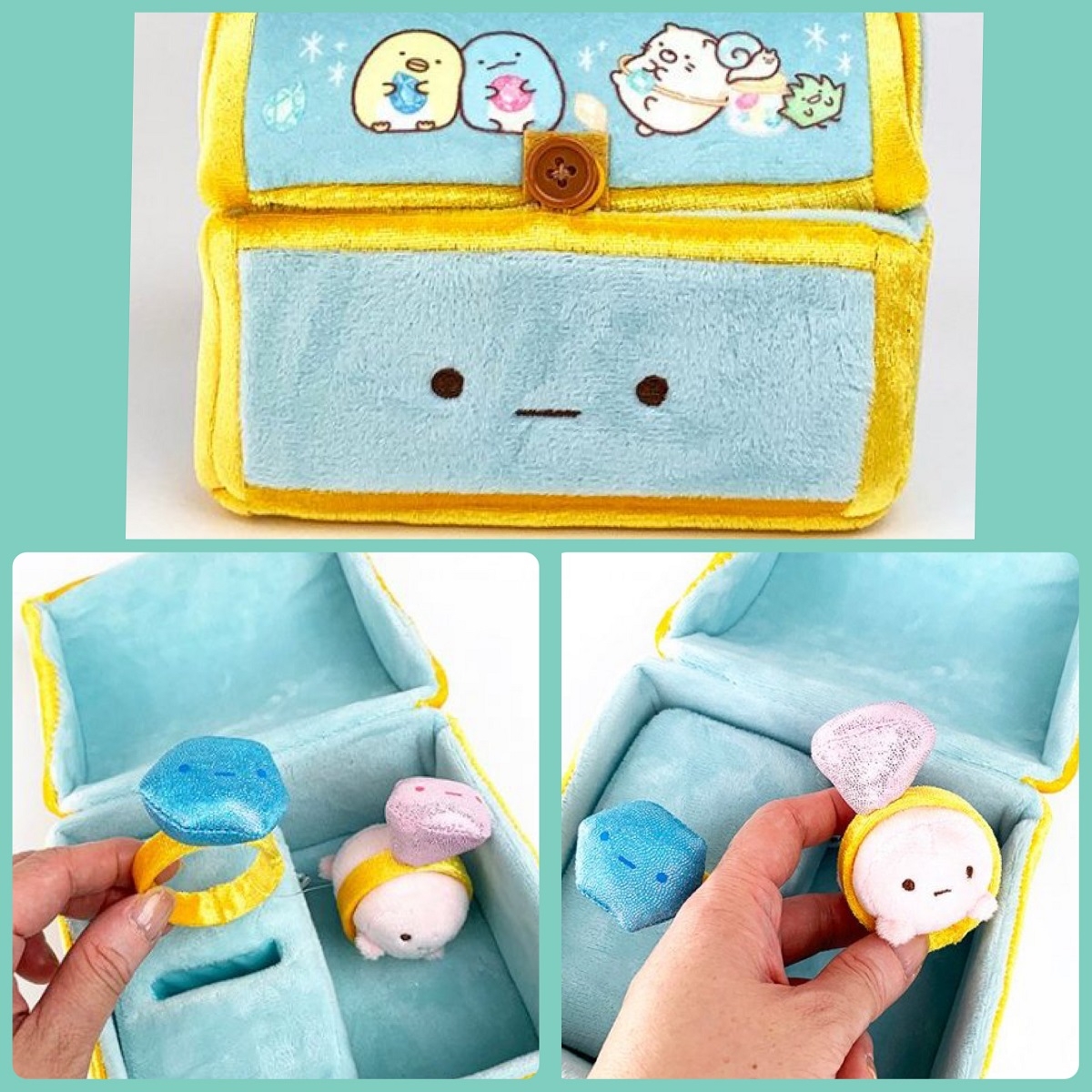 ふたを開けると中には・・・?すみっコぐらしのヒミツのたからばこ