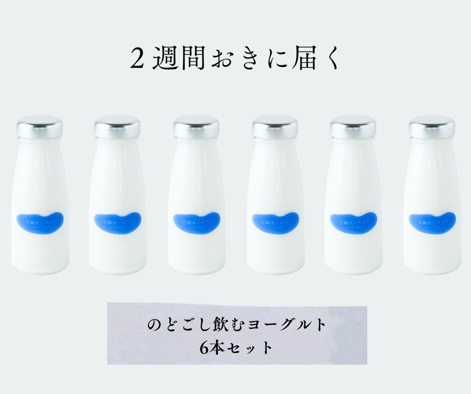 定期便 のどごし飲むヨーグルト6本分