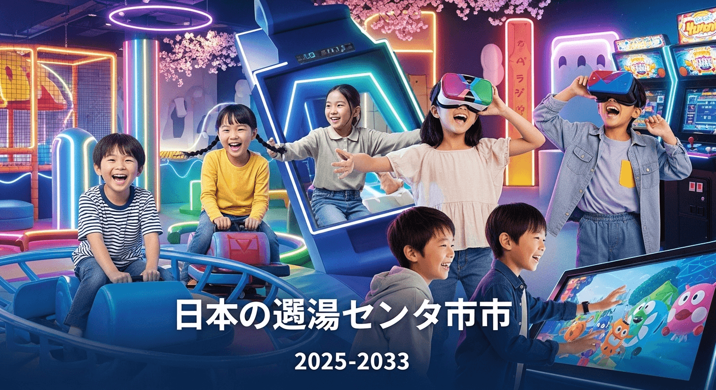 日本の子供向けエンターテインメントセンター市場は、年平均成長率6.28％で拡大し、2033年までに14億0,053万米ドルに達すると予測されています。