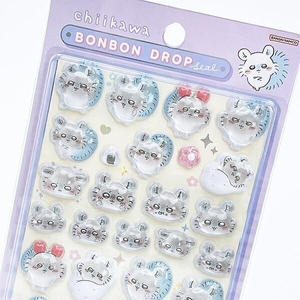 ちいかわのボンボンドロップシール