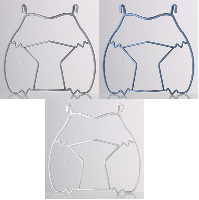 左上:black 右上:blue 下:silver