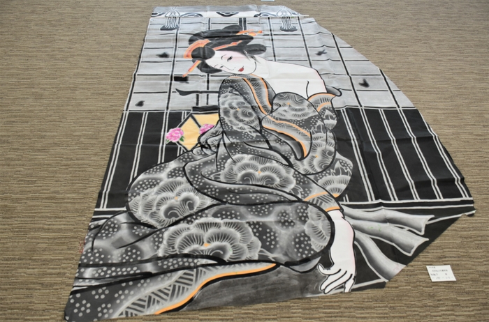 袖絵 ※大沢ねぷた愛好会 (約)縦294センチ×横213センチ