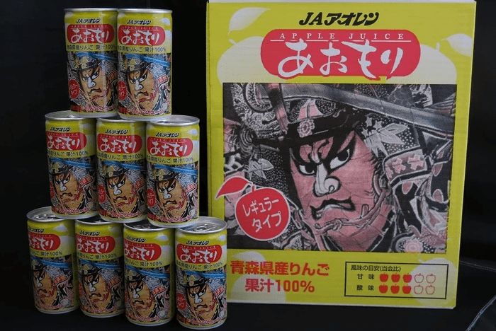 あおもりねぶた(レギュラー30缶)りんごジュース果汁100%濃縮還元