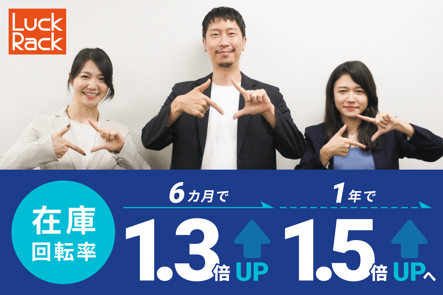 FULL KAITENを導入した「Luck Rack」のゲオクリアが在庫回転率1.5倍超へ