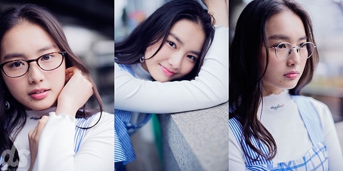 メガネグラビア連載「ビジョメガネ」に ドラマ『3年A組 -今から皆さんは、人質です-』出演中の 18歳・箭内夢菜が登場！