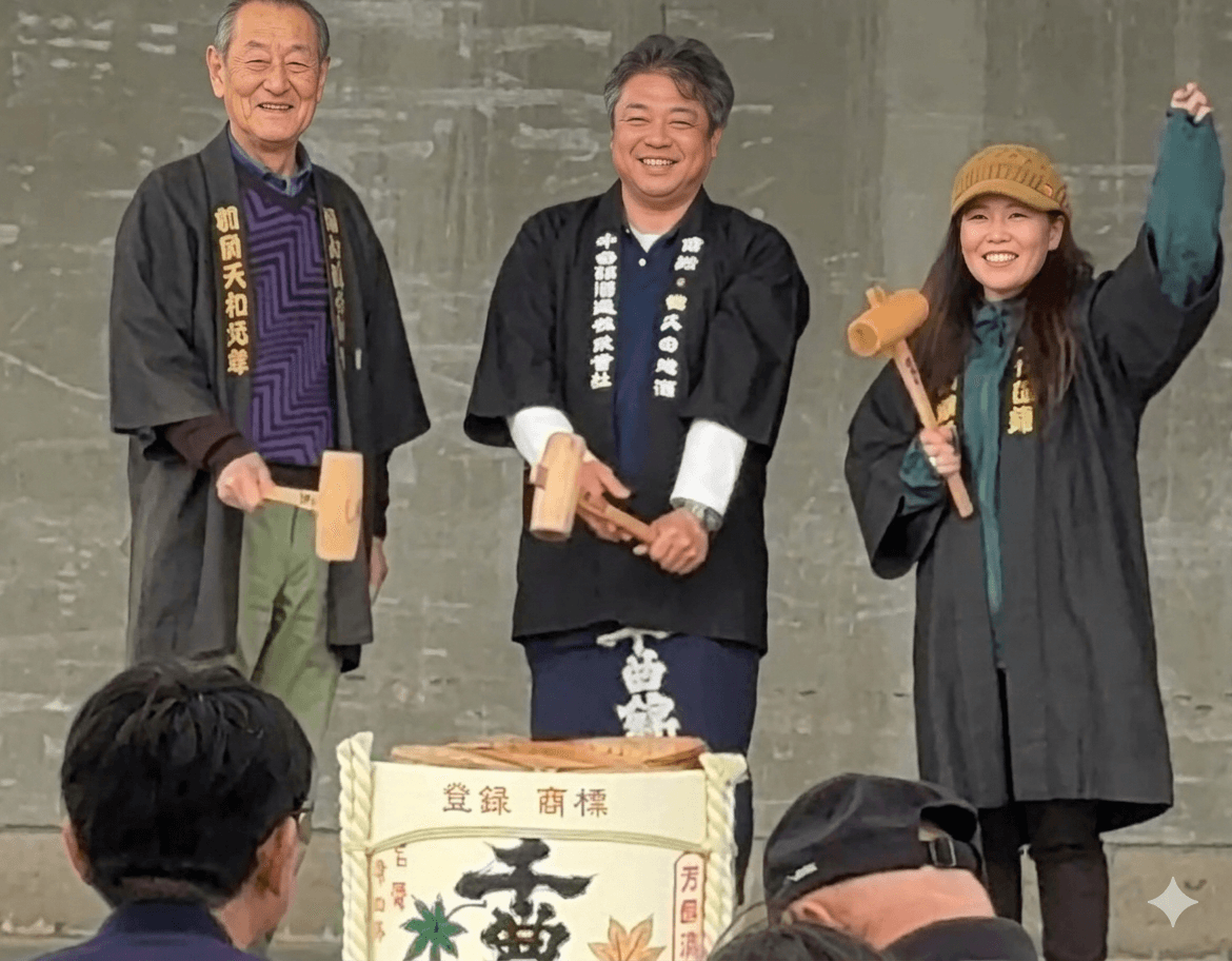≪創業345年≫信州の老舗酒蔵 新酒試飲で春を楽しむ 「千曲錦 春の大